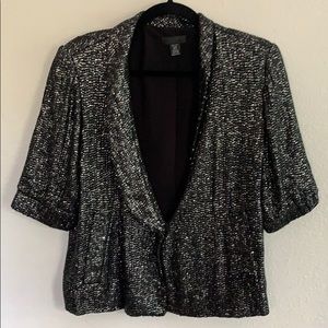J. Crew premium sequined blazer